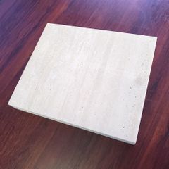 【高級天然大理石】オーディオボード　1面磨き イタリア産ベージュ系大理石①【新品】M026BO0004