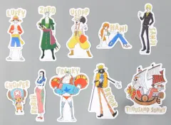 【中古】シール・ステッカー 集合(カラー) ステッカー10枚セット 「ワンピース×3COINS」