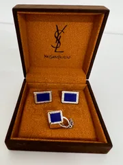 イヴ・サンローラン　カフス・ラペルピンセット