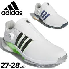 アディダス メンズ ゴルフシューズ adidas GOLF ツアー360 24 ボア BOAシステム ダイヤル 防水 合成皮革 メンズシューズ ローカット 男性 紳士用 くつ ブランド/MDK79