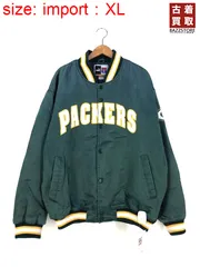 プーマ PUMA NFL PACKERS 裏キルティング ナイロンスタジャン のサムネイル