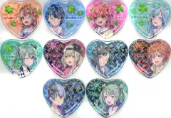 【中古】バッジ・ビンズ 全10種セット キラキラビッグハート型缶バッジVol.2(EX) 「劇場版プロジェクトセカイ 壊れたセカイと歌えないミク」