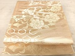 A3042 ○高級 正絹 六通 袋帯 壺 甕 - メルカリ