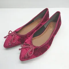 ◇ Θ SESTO セスト バレエシューズ サイズ23.5 ワインレッド レディース E  【1409240068983】