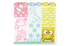 マル【送料無料】【サンリオキャラクター】ミニタオル【シャンブルけろっぴ】【けろけろけろっぴ】【ケロケロケロッピ】【ケロッピ】【けろっぴ】【かえる】【カエル】【サンリオ】【タオル】【たおる】【ハンドタオル】【ハンカチ】