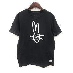 ポールスミス PAUL SMITH HOMEWEAR Tシャツ カットソー 半袖 M 黒 ブラック /YIのサムネイル
