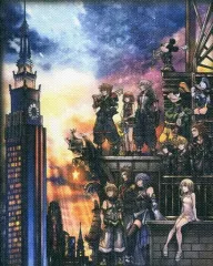 【中古】キャンバスボード・キャンバスアート ビジュアルイラスト(空) ミニキャンバスボード 「一番くじ キングダムハーツ～Second Memory～」 E賞