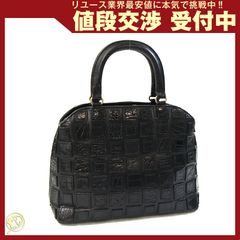 新品未使用✨JRA認定 ICHIMI クロコダイル ハンドバッグ ブラウン