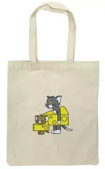 【中古】雑貨 トム＆ジェリーB(松本セイジ) コラボレーショントートバッグ 「Happyくじ トムとジェリー TOM and JERRY FUNNY ART! 2」 C賞