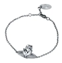 【新品】Vivienne Westwood ヴィヴィアン・ウエストウッド ブレスレット ARIELLA シルバー 61020027/02P116 送料無料 アクセサリー ギフト 人気 高級 ブランド 成人式 就職祝い プレゼント 誕生日 母の日 バレンタイン 