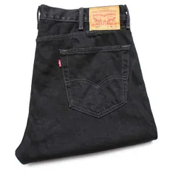 Levi'sリーバイス 505 ブラック デニムパンツ W40 L32★SDP1694 ジーンズ ストレート ビッグサイズ オーバーサイズ