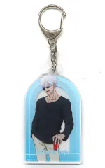 【中古】キーホルダー 五条悟 「呪術廻戦 描き下ろしトレーディングアクリルキーホルダー AJ2024Ver.」 AnimeJapan 2024グッズ