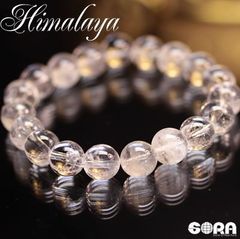【先着3名さま限定 開店記念価格】カンチェンジュンガ産 ヒマラヤ水晶  10mm パワーストーン ブレスレット 水晶 天然石 メンズ レディース