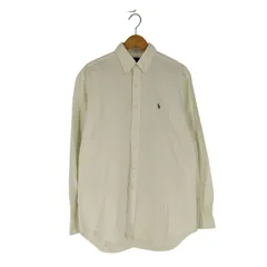 ラルフローレン RALPH LAUREN 90S YARMOUTH スモールポニー刺繍 オックスフォードシャツ メンズ  15 1/2