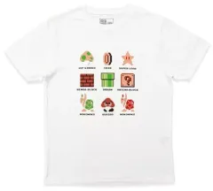 【中古】衣類 ドット集合 Tシャツ ホワイト Lサイズ 「スーパーマリオ」
