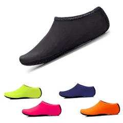 【特価商品】[leeBaa] マリンシューズ ウォーターシューズ 水陸両用 アクアシューズ シュノーケリング ビーチシューズ 軽量 通気 ヨガ サーフィン 男女兼用 レディース キッズ ジュニア ビーチサンダル 超軽量 通気性