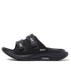 【未使用】HOKA ONEONE×WTAPS “ホカオネオネ×ダブルタップス” 24SS ORA LUX 'Jet Black'オラ ラックス オリーブドラブ サンダル#わふうひゃっぽうばこ