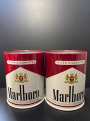 【Marlboro マルボロ】タバコ缶 小物入れ 缶ケース フィリップモリス