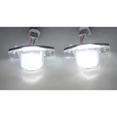 カプラーオン♪ 激白光 ! 交換式！ LED ナンバー灯 ライセンス ランプ シビックフェリオ ES1 ES2 ES3 ET2 B B4 C C4 iE L4 RS XL X X4 fitCPのサムネイル