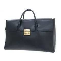 FURLA メトロポリスサッチェルバック 黒 Furla/フルラ】 メトロポリスS サッチェル ハンドバッグ レザー