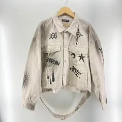 【中古】REFLEM クロップドツイルデニムジャケット F レフレム[24]のサムネイル