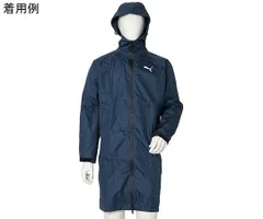 ★プーマ 男女兼用 無地 リュック対応 レインコート　M