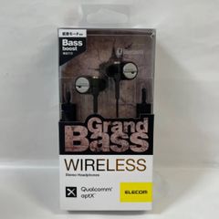 ◆新品未使用◆ELECOM エレコム ステレオヘッドホン GrandBass LBT-GB41BK ブラック