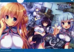 【中古】クリアファイル 集合 A4クリアファイル 「PS4/Switchソフト シロガネ×スピリッツ!」 Amazon.co.jp購入特典