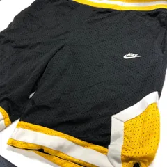 NIKE ハーフパンツ バスケット ブラック イエロー メンズM
