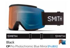 Squad XL SMITH BLACK 24-25モデル　スノーゴーグル　スミス
