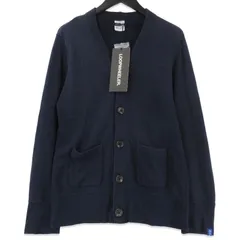 美品 ループウィラー × BEAMS+ ライトウエイト カーディガン ネイビー おすすめのLOOPWHEELER〈ループウィラー〉カーディガンです