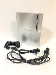 PLAYSTATION 3(40GB) サテン・シルバー【メーカー生産終了】(中古品)のサムネイル