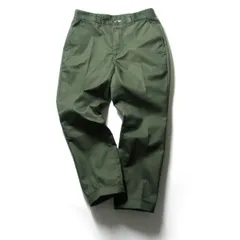 【新品】 Mr.OLIVE × COOLMAX ／ ミスターオリーブ × クールマックス　センタープレス ワークパンツ オリーブ ｜ オールシーズンのサムネイル