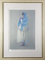 ロバート・ハインデル　グリターガールズ　版画　素描 ロバート・ハインデル グリターガールズ 版画 素描 - メルカリ