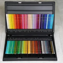 【ほぼ未使用】三菱鉛筆  uni（ユニ）カラー 色鉛筆72色セット（UC72C）