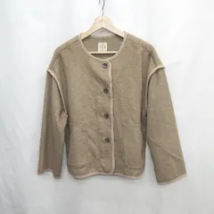 ◇ ⊇ SM2 サマンサ モスモス パイピング 長袖 コート サイズF ベージュ レディース E  【1502180070921】