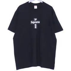 SUPREME Cross Box Logo Tee XLサイズ ブラック