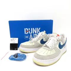 NIKE × UNDEFEATED ナイキ アンディフィーテッド AIR FORCE 1 LOW SP エアフォース DM8461-001 US8.5 26.5cm 箱有 ※中古