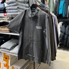 残り1点‼️セットアップ可能‼️Nortonノートン⚫︎ストレッチ　カットデニム　スタンドジャケット　ブラック　L