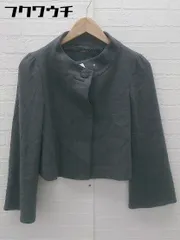 ◇ ef-de エフデ 長袖 ジャケット サイズ7 グレー レディース 【中古】 【1102030041486】