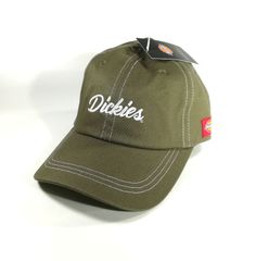 新品　Dickies ツイル キャップ カーキ　サイズ57～59cm　綿100％