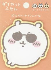 [중고] 노트 메모장 치이카와 (선글라스 치이카와) 도쿄 기념품 다이 컷 후센 [치이카와 뭔가 작고 귀여운 녀석] 치이카와란도 TOKYO Station 리뉴얼 기념 상품