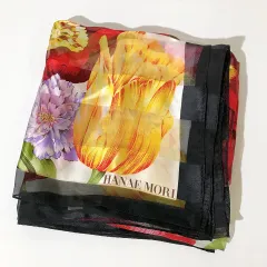 HANAE MORI ハナエモリ 森英恵 モリハナエ スカーフ 大判 絹 シルク 2025年最新】Yahoo!オークション -スカーフ 森英恵の中古品