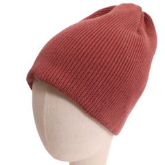 crepuscule / Knit Cap クレプスキュール コットン アクリル ニットキャップ ニット帽 ブラウン　【2407】