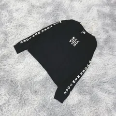 【良品】H&M エイチアンドエム  Tシャツ【Ｍ】カジュアル  ストリート  レディース  黒系  ブラック【送料無料】