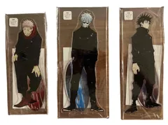 呪術廻戦 アクリルMEGAフィギュア 3種セット ( 虎杖悠仁 & 伏黒恵 & 五条悟 )