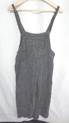 ◇ ⊂ ZARA WOMAN ザラ ウーマン コットン100％ ノースリーブ サロペット サイズM グレー レディース E  【1410100009640】のサムネイル