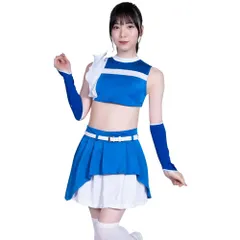 飯田里穂 衣装 コスチューム costume カード 青 チアガール のんふぃく！ 真白里帆 実写推しT 3周年ワンマン のんふ 飯田里穂 衣装