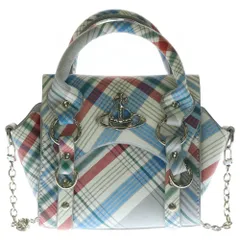 Vivienne Westwood (ヴィヴィアンウエストウッド) Betty トリコロール チェック レザー スモール 2WAY ハンドバッグ レディース マルチカラー