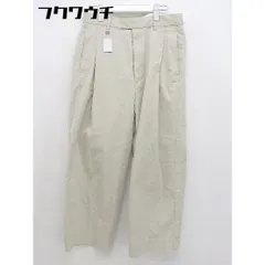 ◇ shiki tokyo シキトウキョウ ワンタック パンツ サイズM ベージュ レディース 【中古】 【1105060004216】